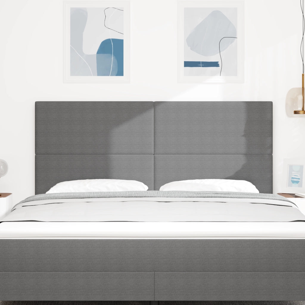 Luce LED per testiera Grigia 90 cm in corduroy