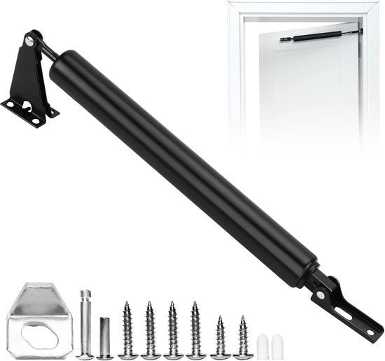 Deurdranger automatica per esterno - per porte da giardino - con chiusura morbida - deurdranger automatica per porte interne ed esterne - funzione di blocco per porte da tempesta - durata e facile da installare - schermi da zanzare