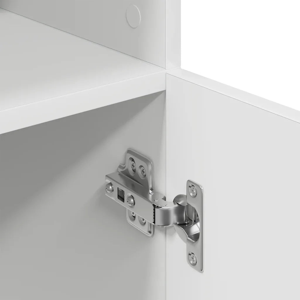 Mobile da Cucina Bianco 57x41,5x131,5 cm in Truciolato 860121