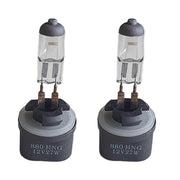 2 PZ Lampada Alogena Auto H27 880 12V 27W PG13 Piedi Dritti Trasparente Fendinebbia