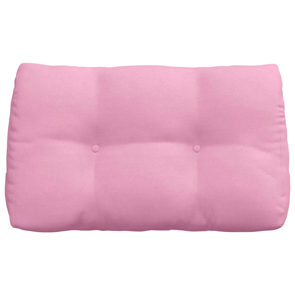 Cuscino per Schiena Rosa 80 x 24 x 50 cm Tessuto