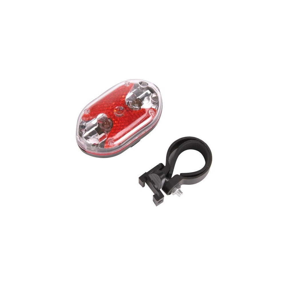 Trade Shop - 9 Led Bicicletta Luce Posteriore Lampeggiante 7 Modello Luminosità Sport Cintura -