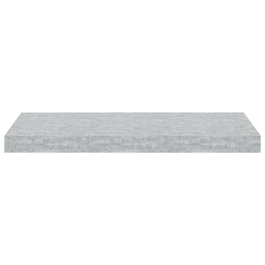 Scaffale a Parete Grigio Cemento 60x23,5x3,8 cm in MDF 326597