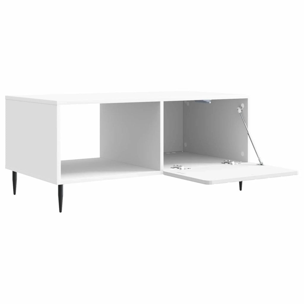 Tavolino da salotto Bianco 90 x 50 x 40 cm Legno ingegnerizzato 894495