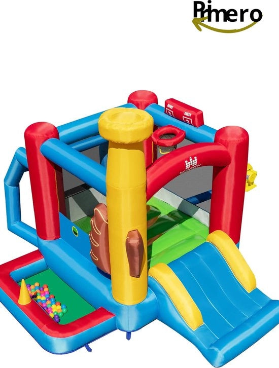 Bambino Trampolino - inclusivo di soffiante - dimensioni 375x280cm