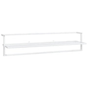 Portasciugamani Bianco 95x25x22 cm in Ferro CFW5631540