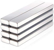 Magnetici forti grandi, 60 x 10 x 5 mm Magnetici super neodimio, Magnetici rettangolari forti, Magnetici con posizione forte, per lavagna bianca, 8 pezzi