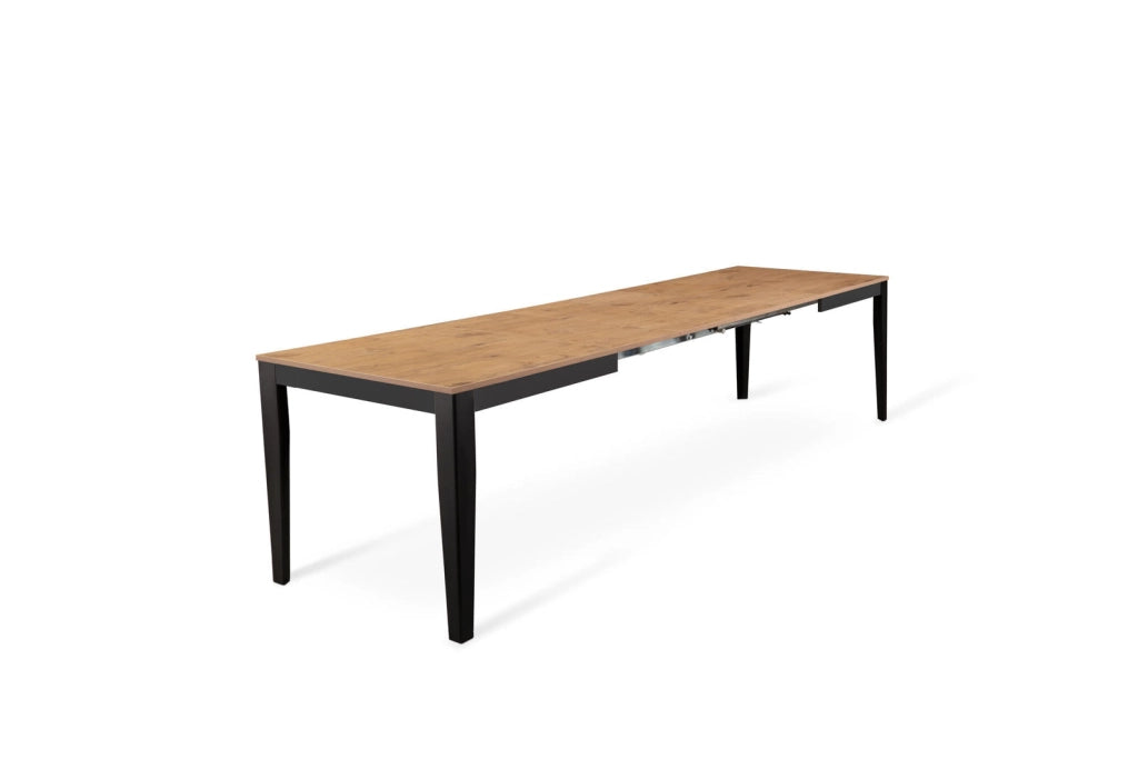 Tavolo Allungabile 156/316x90x76 cm in Melaminico Big Naturale