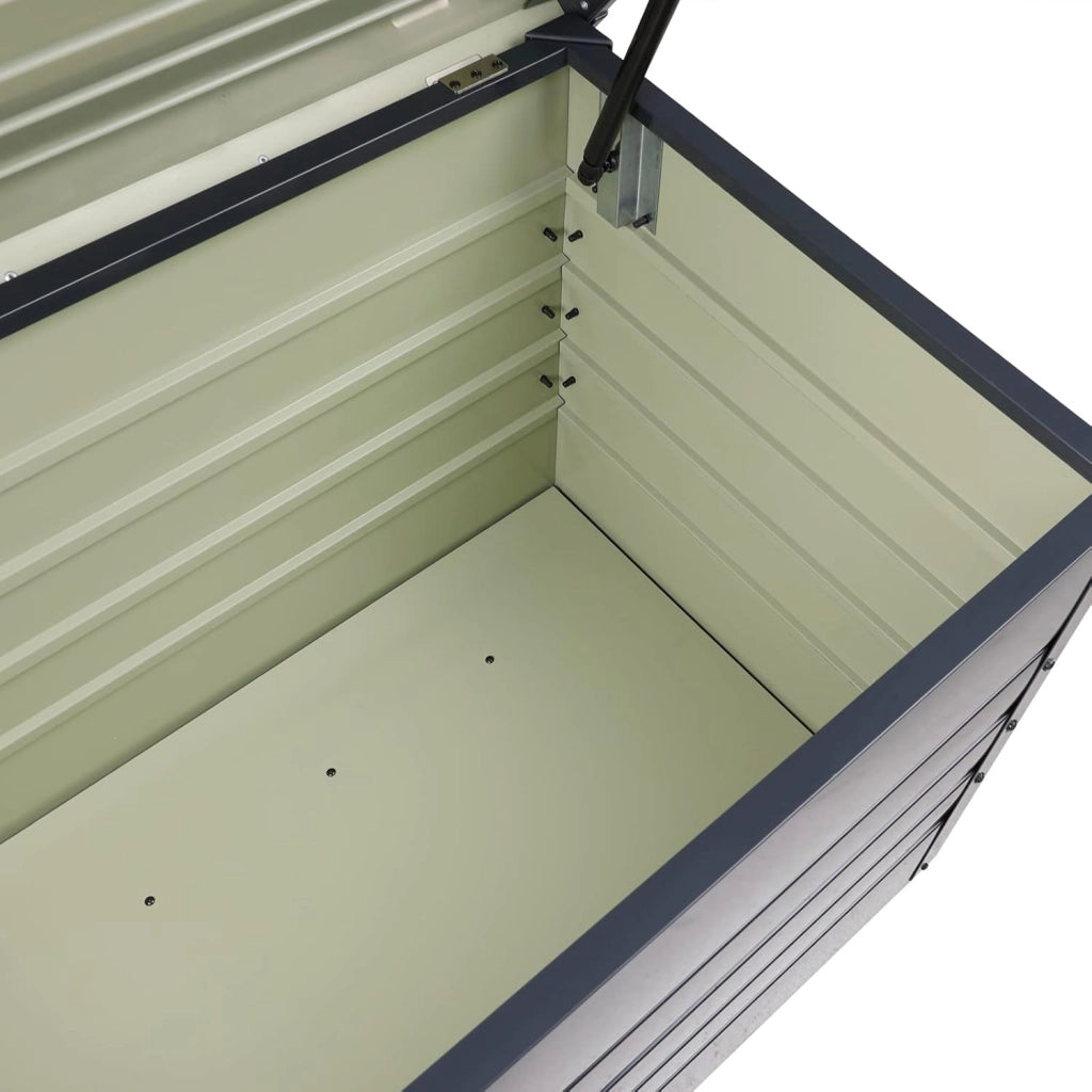 ® Baule da Esterno con Coperchio 2 Chiavi 385L Cassapanca Contenitore Box Porta Attrezzi Bauli Giardino Contenitori Cuscini Box Utensili