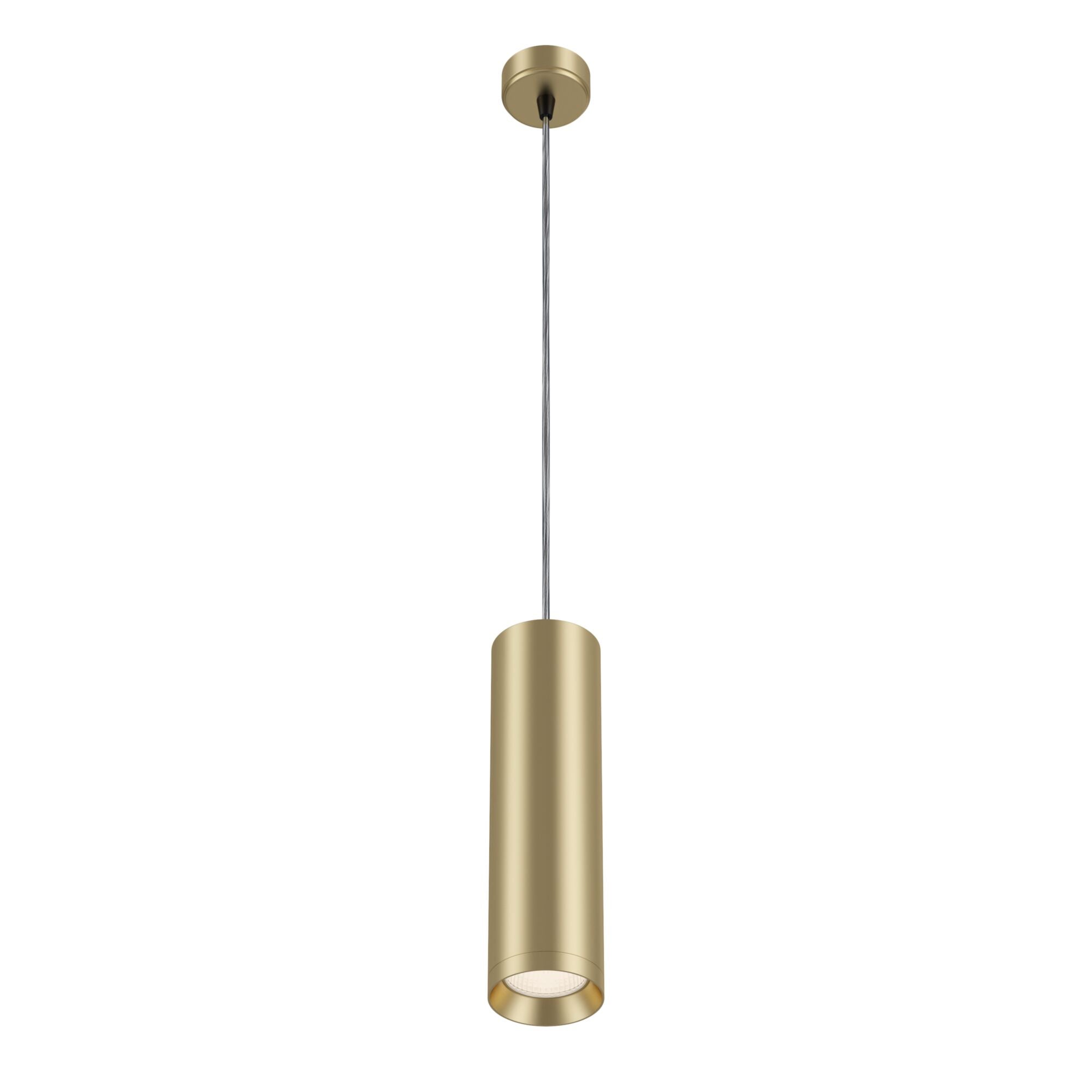 Lampada pendente Pendant in Alluminio Shelby Opaco Oro