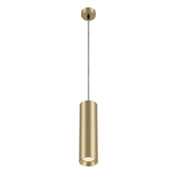 Lampada pendente Pendant in Alluminio Shelby Opaco Oro