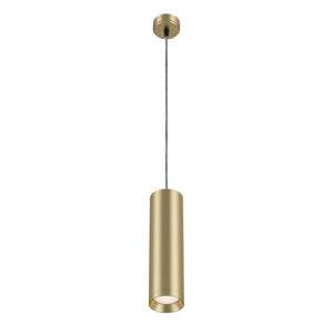 Lampada pendente Pendant in Alluminio Shelby Opaco Oro