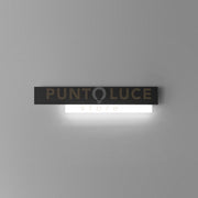 DOHA A/G - APPLIQUE NERO A LED 3000K 2100LM 25W ALLUMINIO E METACRILATO