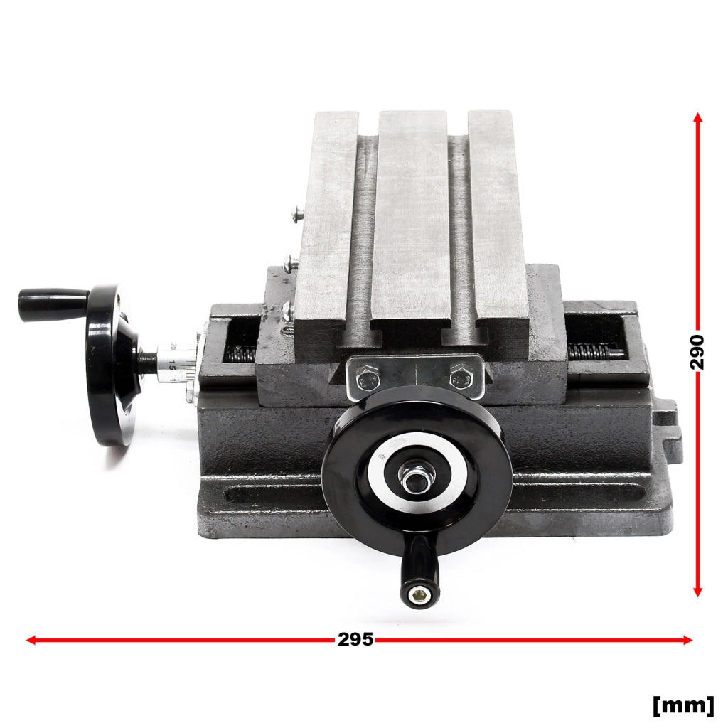 Tavola a croce XY a 2 assi 170x85mm Tavola da fresatura e foratura