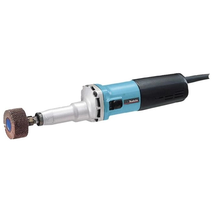 Makita GD0810C smerigliatrice a matrice e dritta 7000 Giri/min Blu, Grigio 750 W