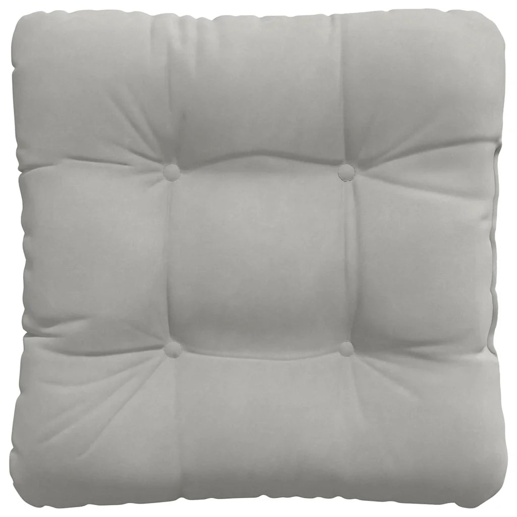 Cuscini per Seduta 4 pz | Cuscini per sedie Grigio chiaro 45 x 45 cm