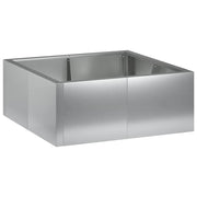 Muro di contenimento 4 pz 100 x 100 x 30 cm Acciaio zincato 3449203