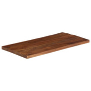 Piano Tavolo 120x70x2,5 cm Rettangolare in Massello di Recupero 371208