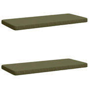 Cuscini per Panchina a 2 Pezzi VUGHT 2 pz 100% Poliestere 951807
