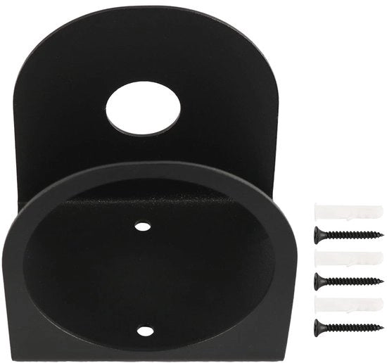 Opzione di Stoccaggio a Muro - Supporto per Prodotti da Bagno - Soluzione di Stoccaggio Pratica - Nero - Duraturo - Adatto per Bagno e Area di Lavoro - Supporto per Prodotti da Bagno