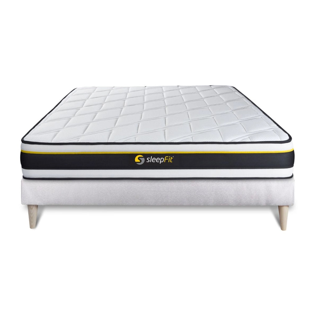 Kit rete e materasso matrimoniale SOFT 160x220cm - Spessore : 19cm - Foam HD - Molto rigido