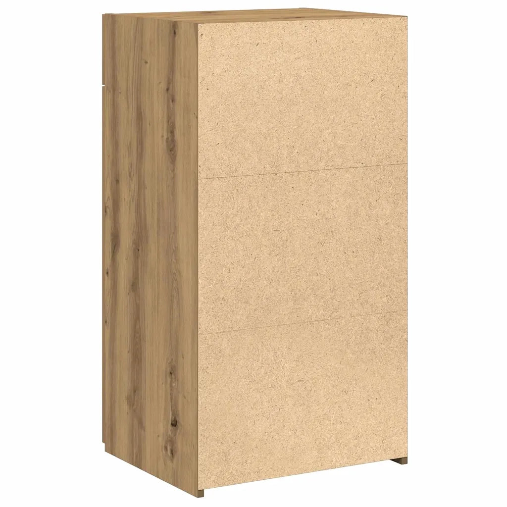 Credenza con Cassetto-Buffet-Armadio da cucina Rovere artigianale 50 x 42,5 x 93 cm