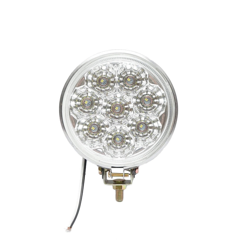 Lampada da lavoro, proiettore con 8 LED, 10-60V, 24W, 114mm, Breckner Germany