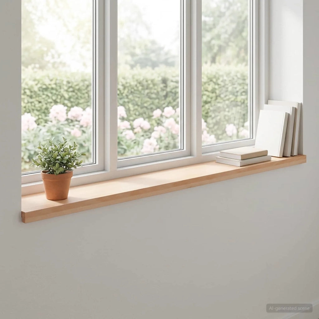 Soglie per finestre 2 pz Naturale 140 x 15 x 2 cm 42048133