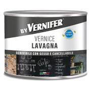 VERNICE ACRILICA BASE ACQUA LAVAGNA 'VERNIFER' Ml. 500 - antracite (4809)  - AREXONS