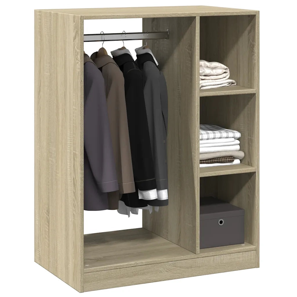 Armadio Rovere Sonoma 77x48x102 cm in Legno Multistrato 840809