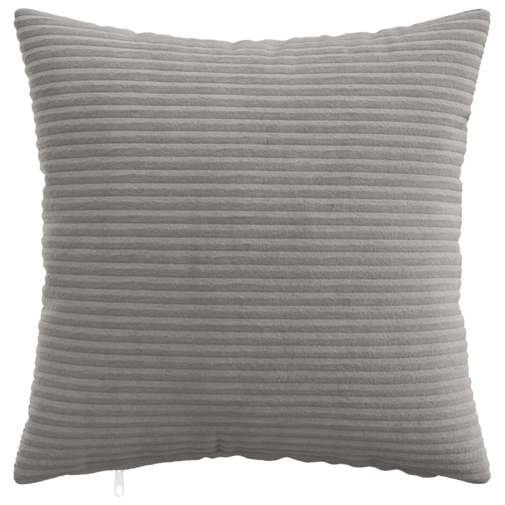 Federa 2 pcs HEERLEN Grigio Chiaro 35 x 35 cm corduroy 908073