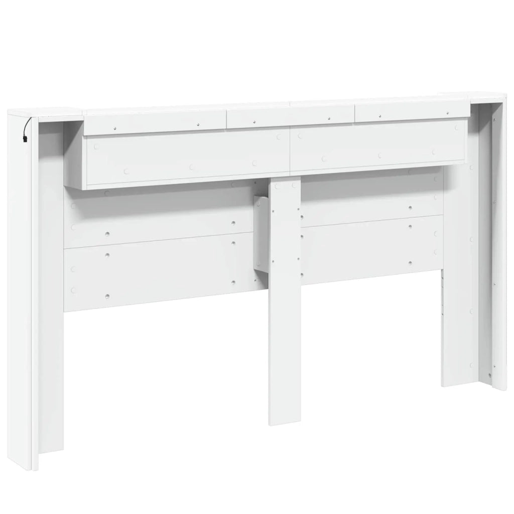 Testiera Bianco 180 x 16,5 x 103,5 cm Legno multistrato 3418683