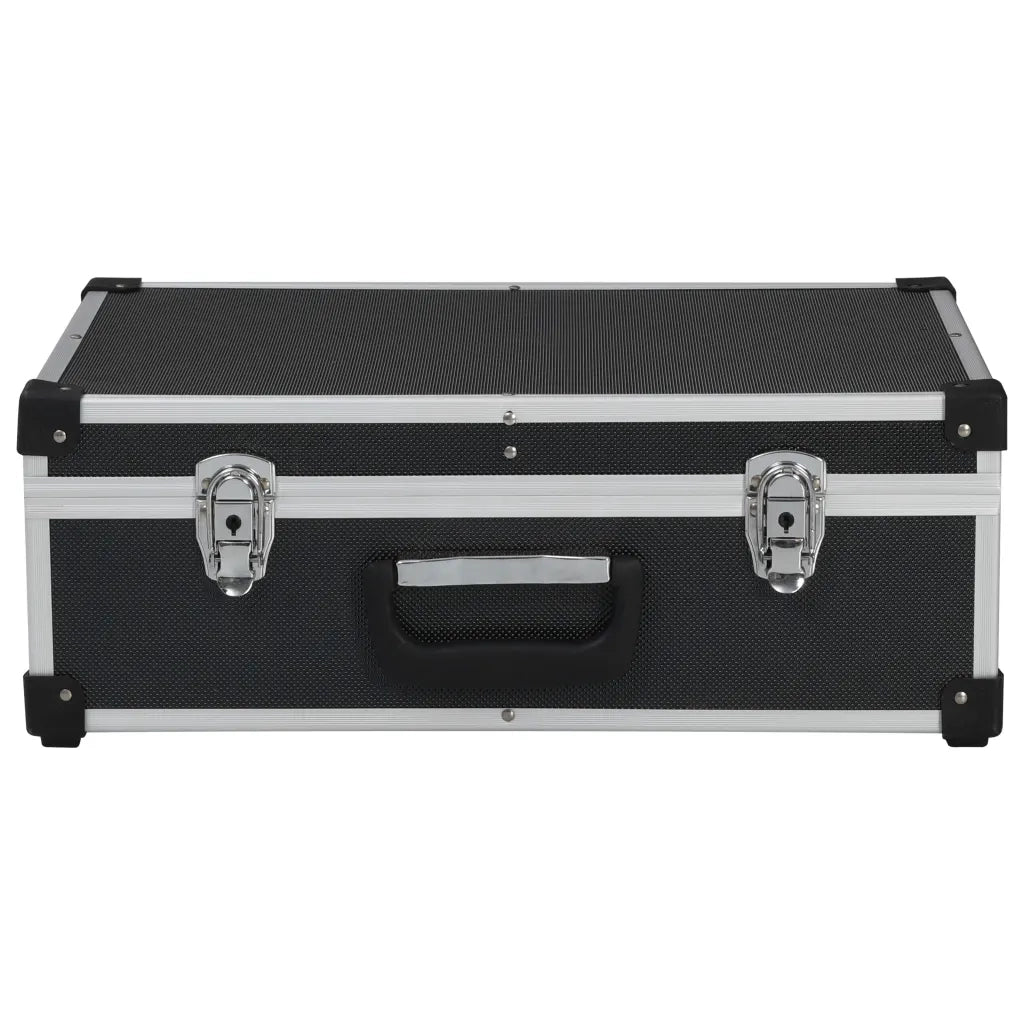 Valigetta per Attrezzi 46x33x16 cm Nera in Alluminio  cod mxl 19430