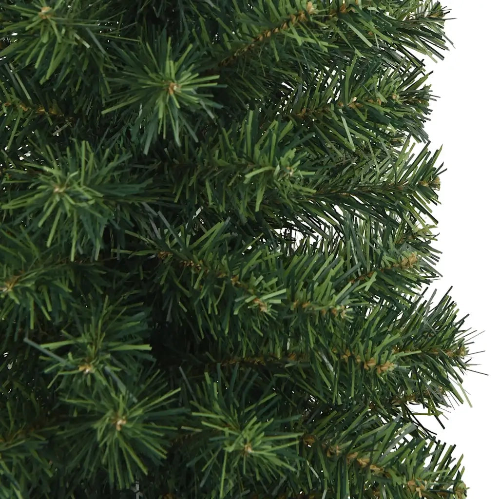 Albero di Natale Artificiale Sottile Supporto Verde 240 cm PVC cod mxl 13149