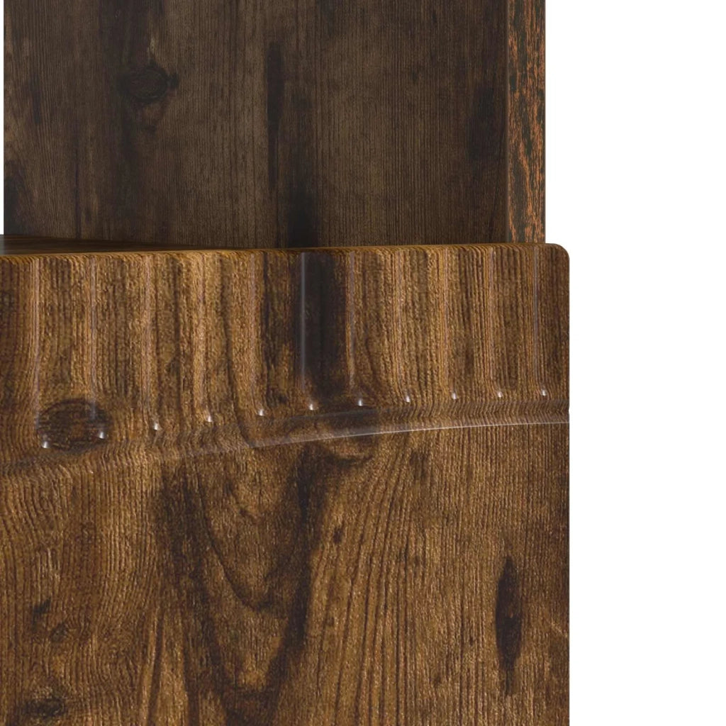 Mobile TV LED Rovere Fumo Legno ingegnerizzato 897430