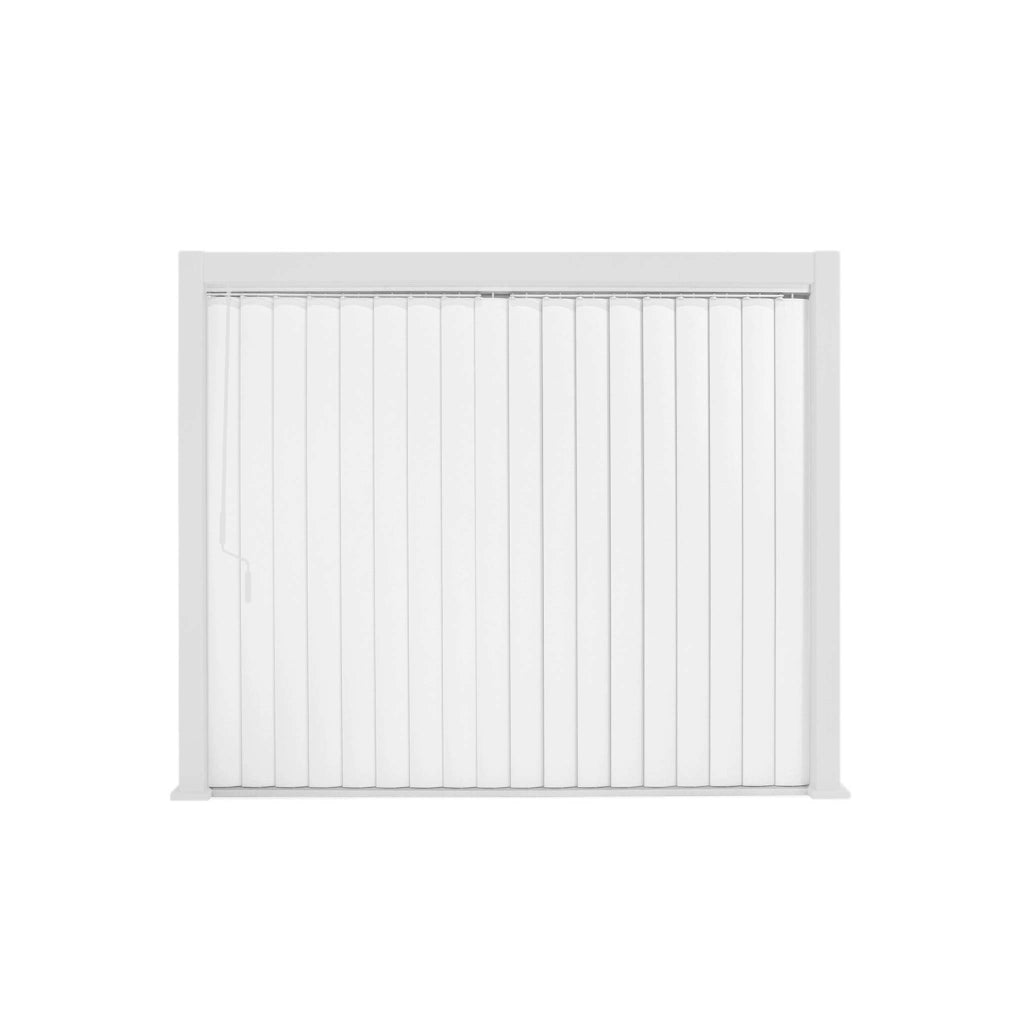 Pannello a lamelle orientabili 3m per pergola bioclimatica in