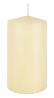 Candele Avorio di Paraffina Sfera Conica Lunghe Senza Aroma Decorative Casa Formato: 8 x 15