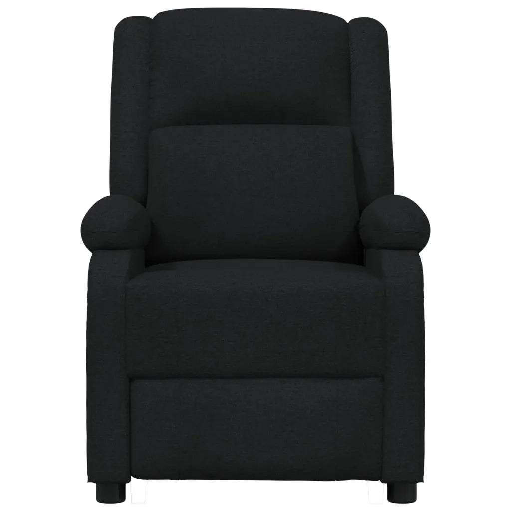 Poltrona Elettrica Reclinabile Nera in Tessuto cod mxl 32609