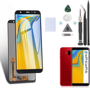 LCD + Touchscreen Digitizer di Riparazione - Kit di Riparazione - Per Samsung Galaxy J6 Plus J610/J4 Plus 2018 J415 - Nero