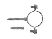 COLLARINI PER TUBO IN ACCIAIO ZINCATO CZV- - ø mm.13-14 - 1 busta FISCHER