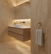 Portasciugamano Da Bagno Tomi 5810 Brush Gold