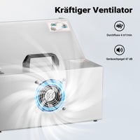 Cabina di aspirazione per verniciatura ad aerografo 4 m³/min Aspiratore vernice