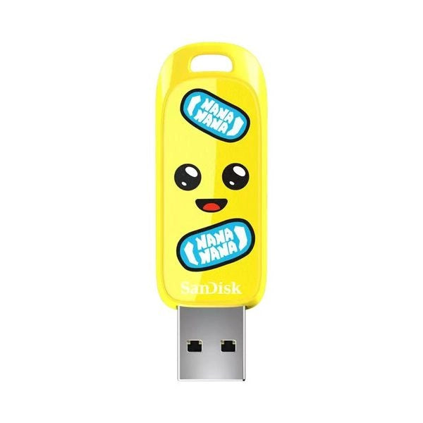 Chiavetta usb sandisk sdczif 128g g46 fortnite peely yellow