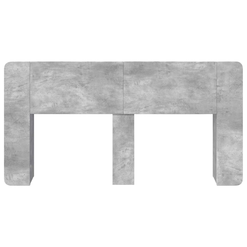 Testata del letto Grigio Cemento Legno ingegnerizzato 8001222