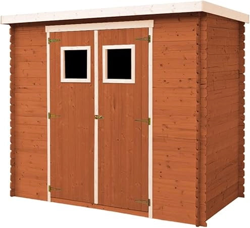 Kit di impregnanti per legno - 10 litri di colore BIANCO+ 10 litri di impregnante di colore MOGANO