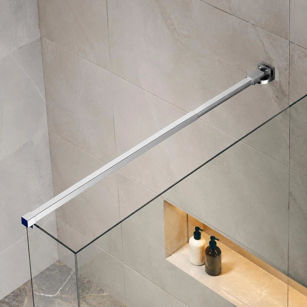 Stainless Steel Shower Wall Stabilizing Bar 70-120 Cm