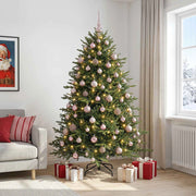 Albero di Natale artificiale con palline 180 cm 300 LED 3466693