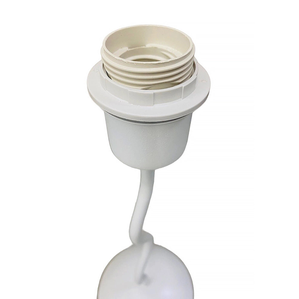 Lampada da tavolo comdino Paralume a Pieghe Attacco per Lampadine E27 tipo Retro