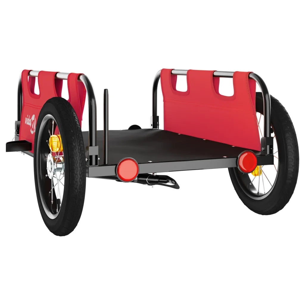 Rimorchio da Bici Rosso Oxford e Ferro CFW9169967