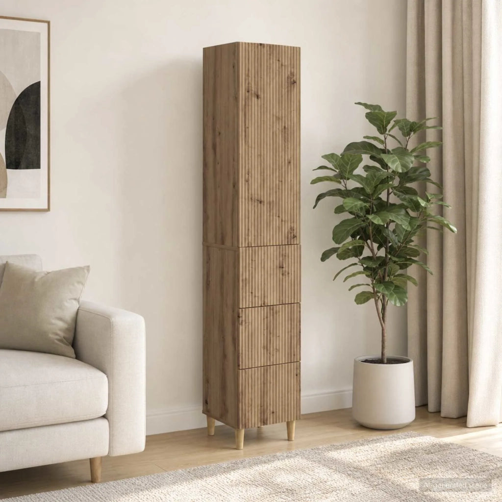 Set di armadi 2 pcs 33 x 34,5 x 90 cm Legno ingegnerizzato 3416573